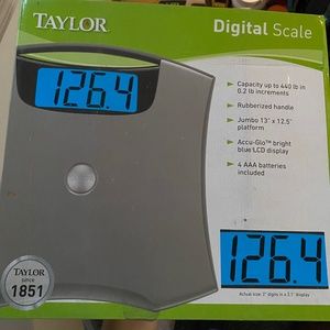 NEW Taylor Precision Products Jumbo Bathroom Scale
